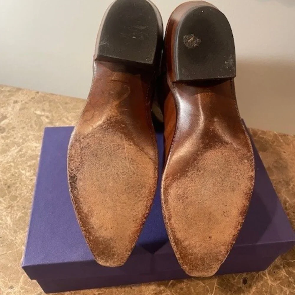 Lucchese Vintage 1883 Cowboy Boots Hand Stitched – Sz 7 - Picture 12 of 15